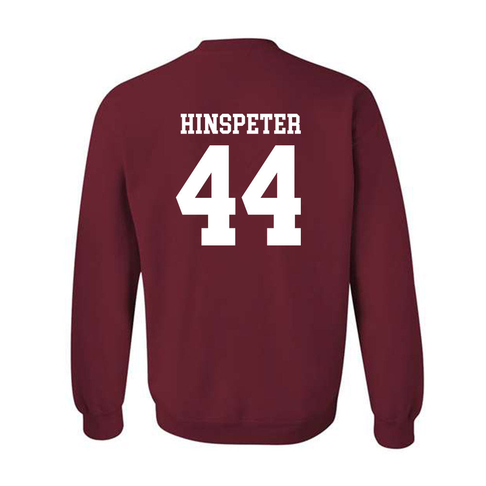 UMass - NCAA Football : Timmy Hinspeter - Generic Shersey Crewneck Sweatshirt-1