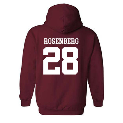 UMass - NCAA Women's Soccer : Julia Rosenberg - Generic Shersey Hooded Sweatshirt-1