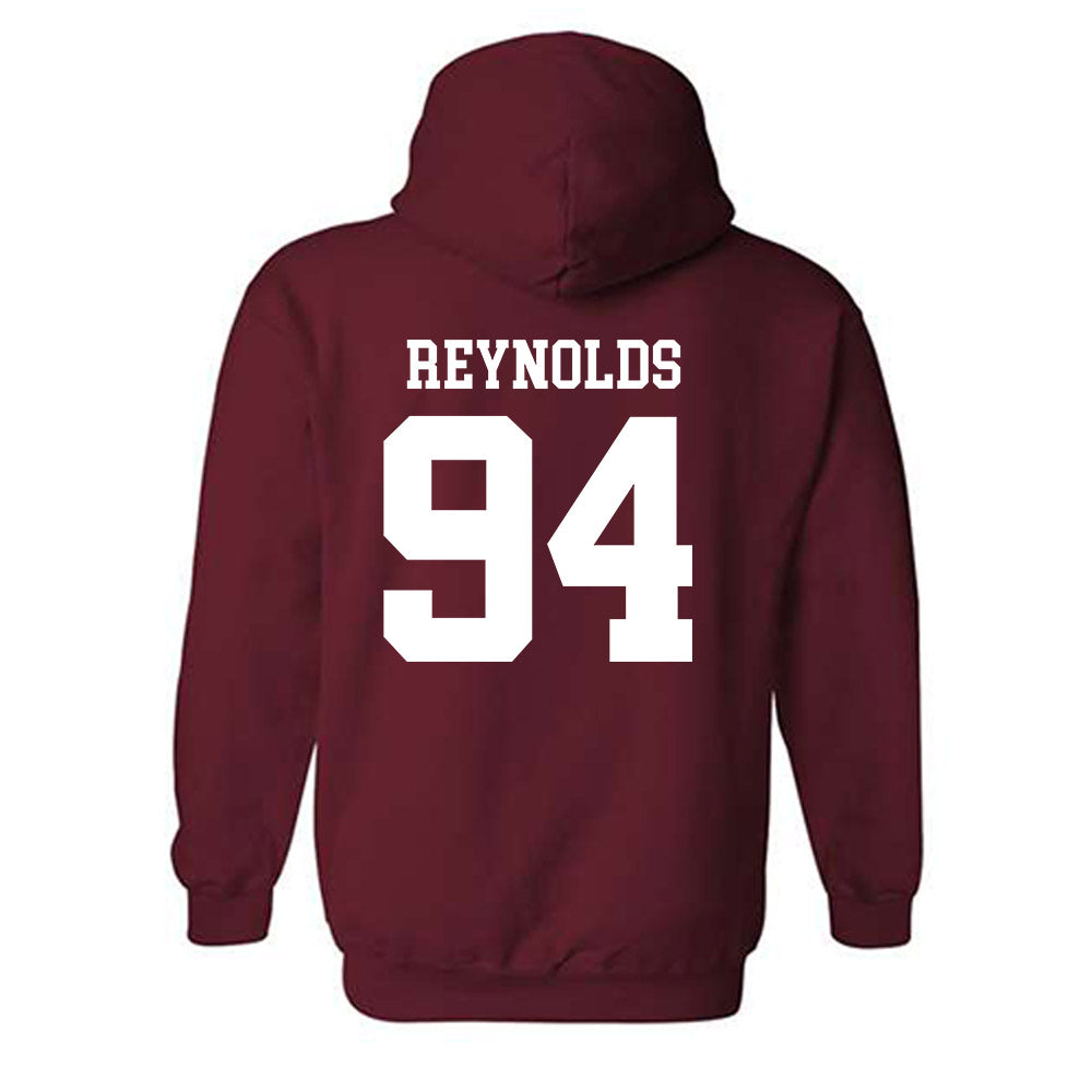 UMass - NCAA Football : Colin Reynolds - Generic Shersey Hooded Sweatshirt-1
