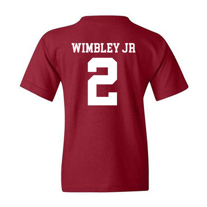 UMass - NCAA Men's Basketball : Dwayne Wimbley jr - Generic Shersey Youth T-Shirt-1