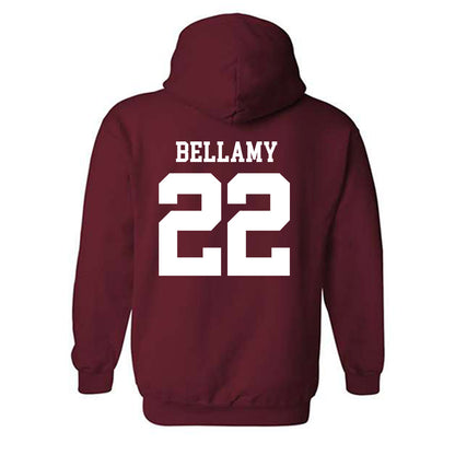 UMass - NCAA Women's Soccer : Morgan Bellamy - Generic Shersey Hooded Sweatshirt-1