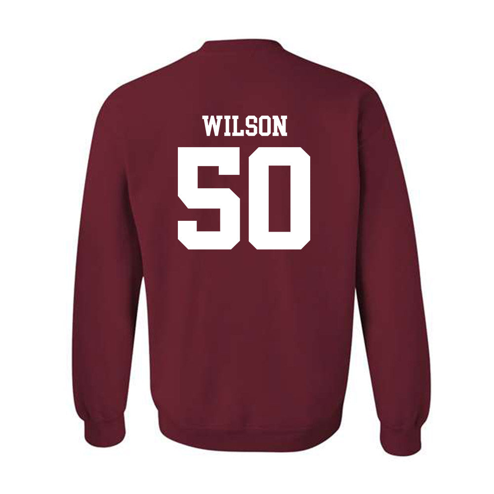 UMass - NCAA Football : Gavin Wilson - Generic Shersey Crewneck Sweatshirt-1