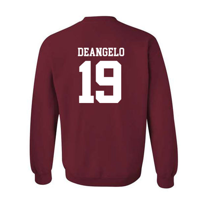 UMass - NCAA Men's Ice Hockey : Mikey DeAngelo - Generic Shersey Crewneck Sweatshirt-1