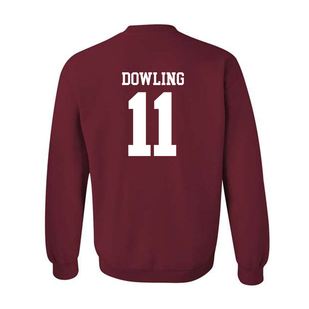 UMass - NCAA Football : Max Dowling - Generic Shersey Crewneck Sweatshirt-1