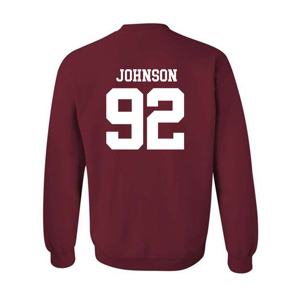 UMass - NCAA Football : Romando Johnson - Generic Shersey Crewneck Sweatshirt-1
