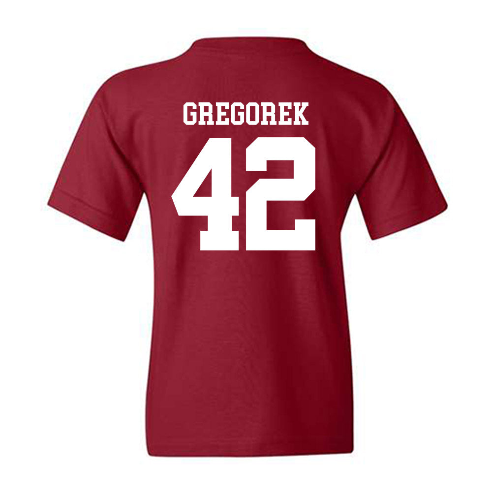 UMass - NCAA Women's Lacrosse : Alex Gregorek - Generic Shersey Youth T-Shirt-1