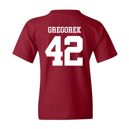 UMass - NCAA Women's Lacrosse : Alex Gregorek - Generic Shersey Youth T-Shirt-1