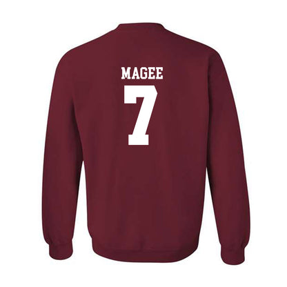UMass - NCAA Football : TJ Magee - Generic Shersey Crewneck Sweatshirt-1
