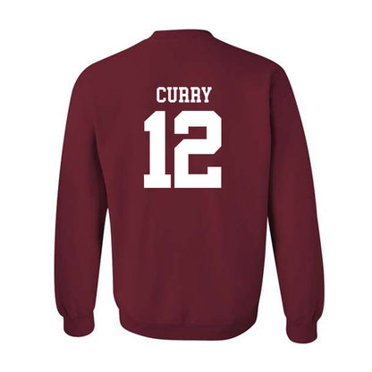 UMass - NCAA Women's Soccer : Monica Curry - Generic Shersey Crewneck Sweatshirt-1