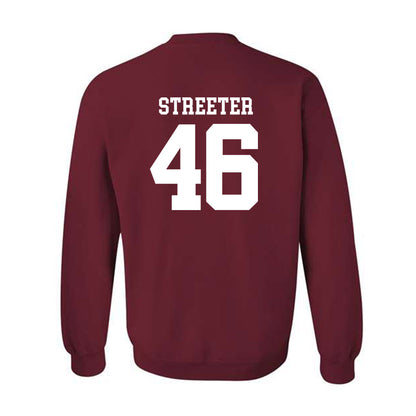 UMass - NCAA Football : Michael Streeter - Generic Shersey Crewneck Sweatshirt-1