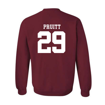 UMass - NCAA Football : Kareem Pruitt - Generic Shersey Crewneck Sweatshirt-1