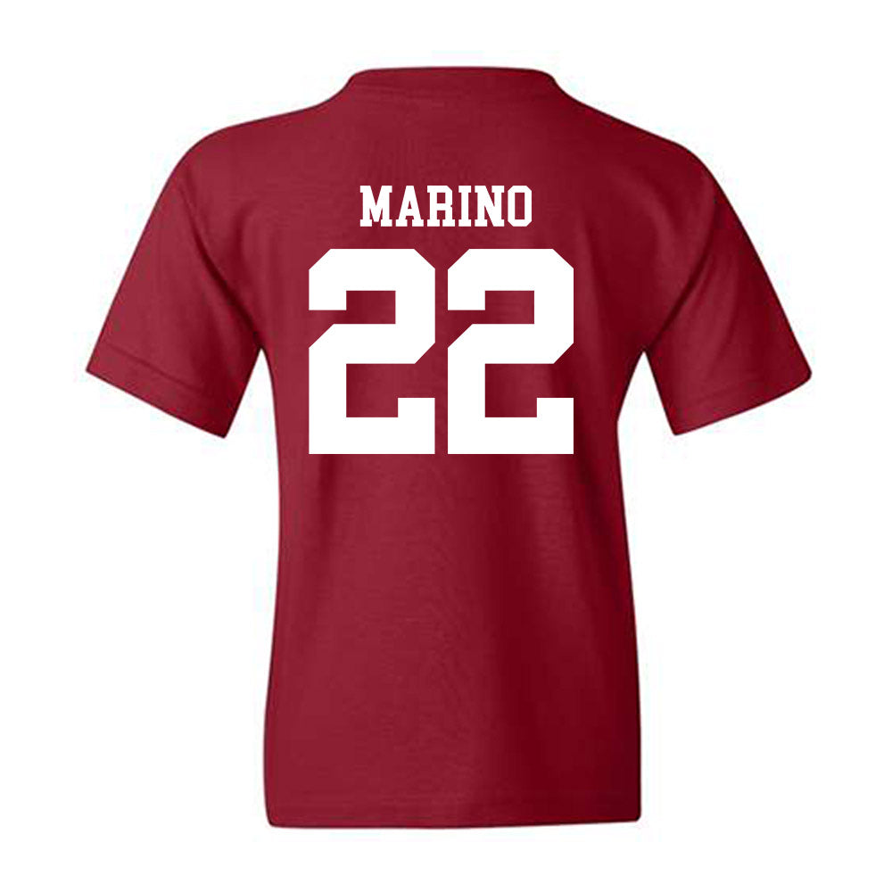 UMass - NCAA Women's Lacrosse : Kennady Marino - Generic Shersey Youth T-Shirt-1
