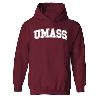 UMass - NCAA Football : Greg Knox - Generic Shersey Hooded Sweatshirt-0