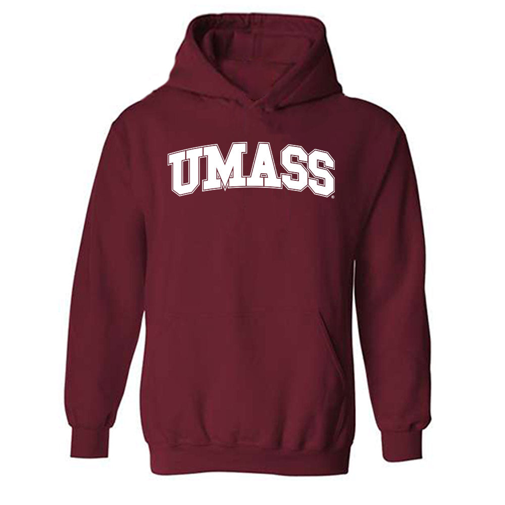 UMass - NCAA Men's Soccer : Jordan Blunschi - Generic Shersey Hooded Sweatshirt-0