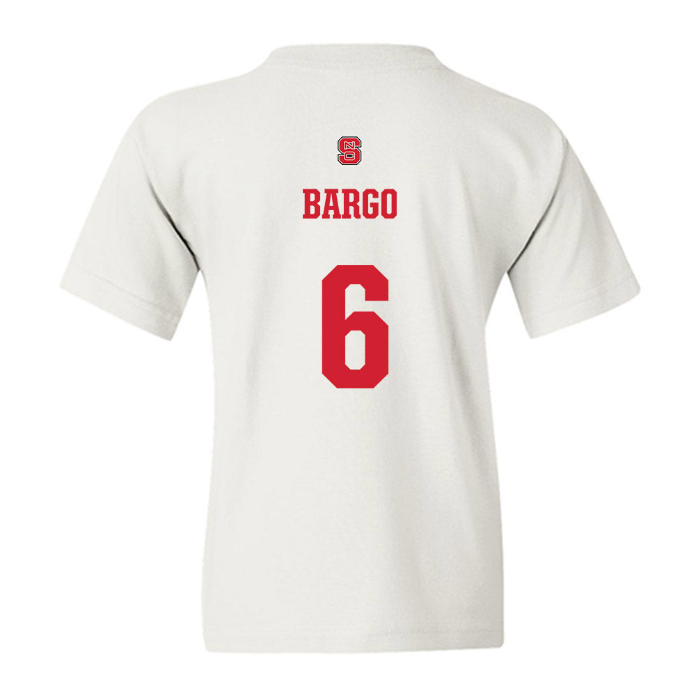 NC State - NCAA Baseball : Dalton Bargo - Generic Shersey Youth T-Shirt-1