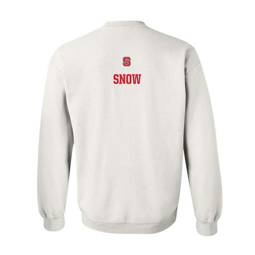 NC State - NCAA Football : Victor Snow - Generic Shersey Crewneck Sweatshirt-1