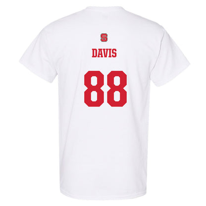NC State - NCAA Football : Lamaris Davis - Generic Shersey T-Shirt-1