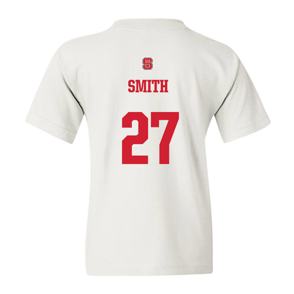 NC State - NCAA Women's Soccer : Mackenzie Smith - Generic Shersey Youth T-Shirt-1
