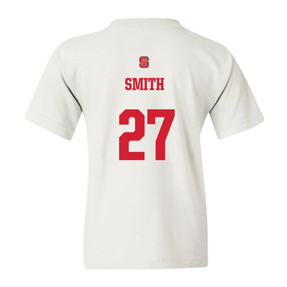 NC State - NCAA Women's Soccer : Mackenzie Smith - Generic Shersey Youth T-Shirt-1