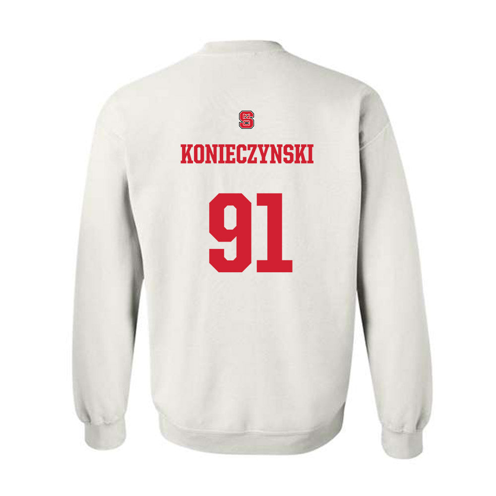 NC State - NCAA Football : Nick Konieczynski - Generic Shersey Crewneck Sweatshirt