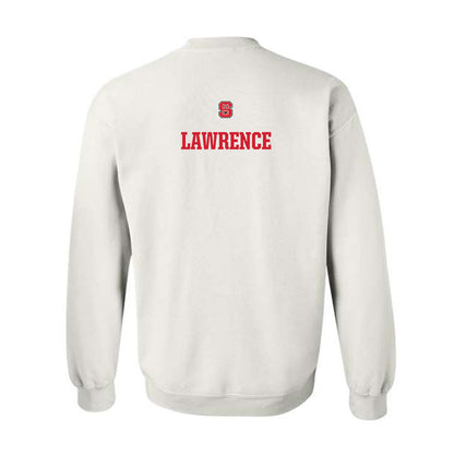 NC State - NCAA Women's Swimming & Diving : Katie Lawrence - Generic Shersey Crewneck Sweatshirt-1