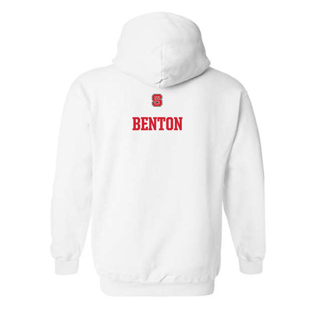 NC State - NCAA Men's Tennis : Cody Benton - Generic Shersey Hooded Sweatshirt-1
