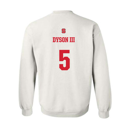NC State - NCAA Football : Harvey Dyson III - Generic Shersey Crewneck Sweatshirt-1