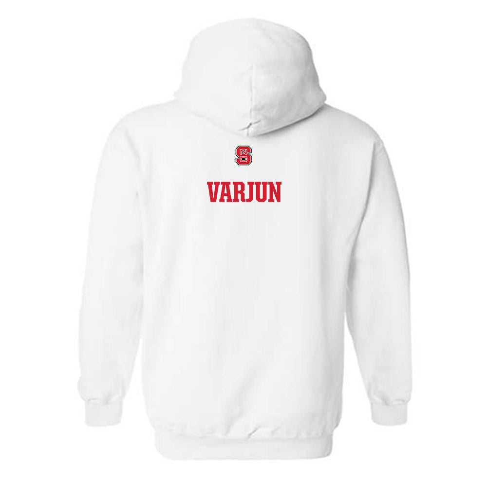 NC State - NCAA Men's Golf : Markus Varjun - Generic Shersey Hooded Sweatshirt-1