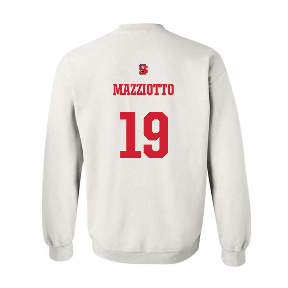 NC State - NCAA Women's Soccer : Antonella Mazziotto - Generic Shersey Crewneck Sweatshirt-1