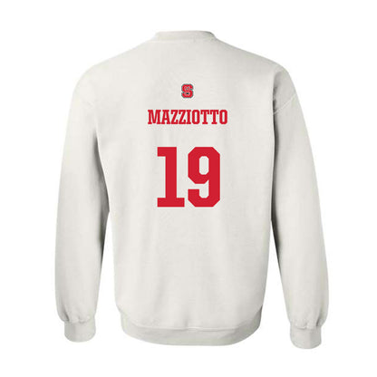 NC State - NCAA Women's Soccer : Antonella Mazziotto - Generic Shersey Crewneck Sweatshirt-1
