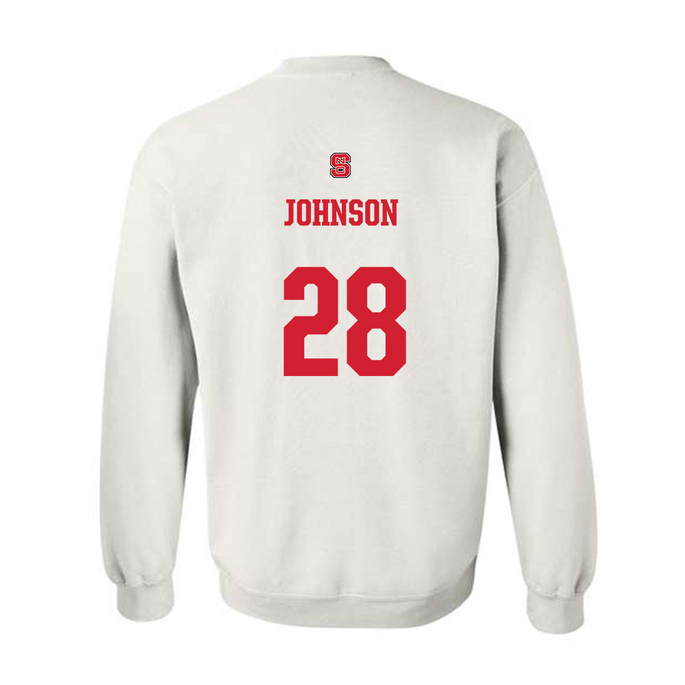 NC State - NCAA Football : Dy'Lan Johnson - Generic Shersey Crewneck Sweatshirt-1