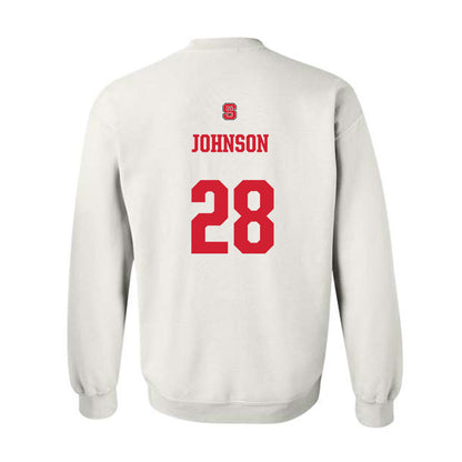 NC State - NCAA Football : Dy'Lan Johnson - Generic Shersey Crewneck Sweatshirt-1