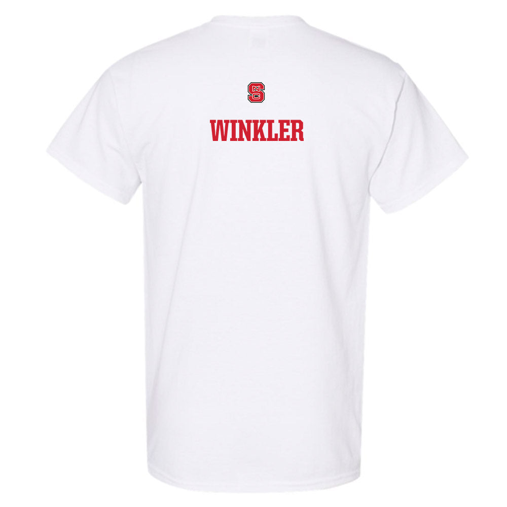 NC State - NCAA Men's Swimming & Diving : Kaii Winkler - Generic Shersey T-Shirt