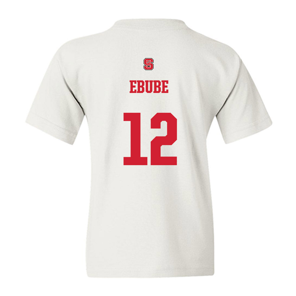 NC State - NCAA Men's Basketball : Scottie Ebube - Generic Shersey Youth T-Shirt-1