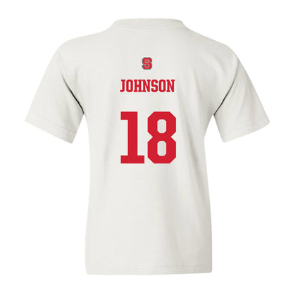 NC State - NCAA Softball : Sarah Johnson - Generic Shersey Youth T-Shirt-1