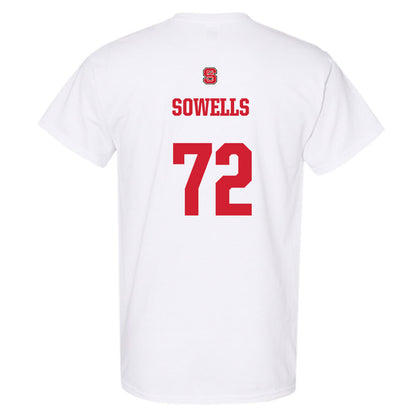 NC State - NCAA Football : Spike Sowells - Generic Shersey T-Shirt-1
