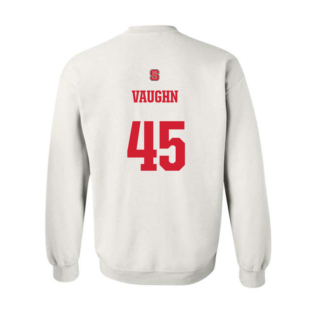 NC State - NCAA Football : Tex Vaughn - Generic Shersey Crewneck Sweatshirt-1