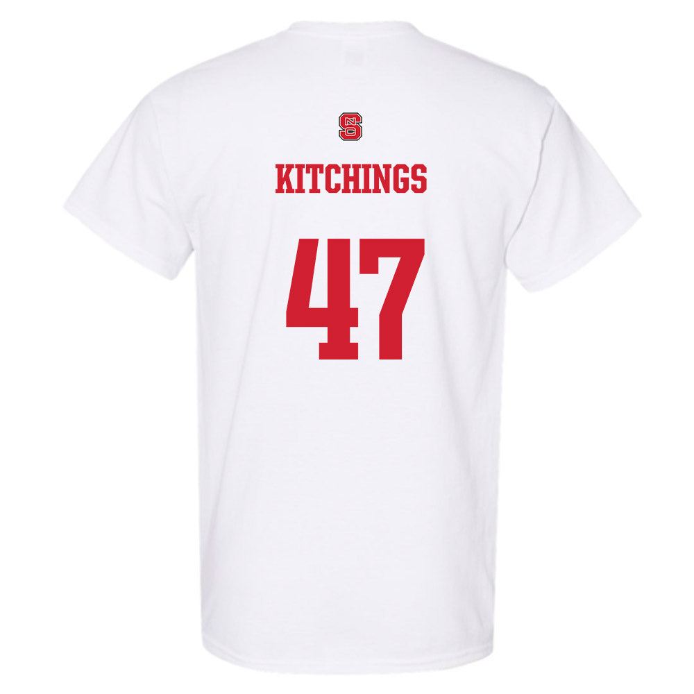 NC State - NCAA Baseball : Aiden Kitchings - Generic Shersey T-Shirt-1