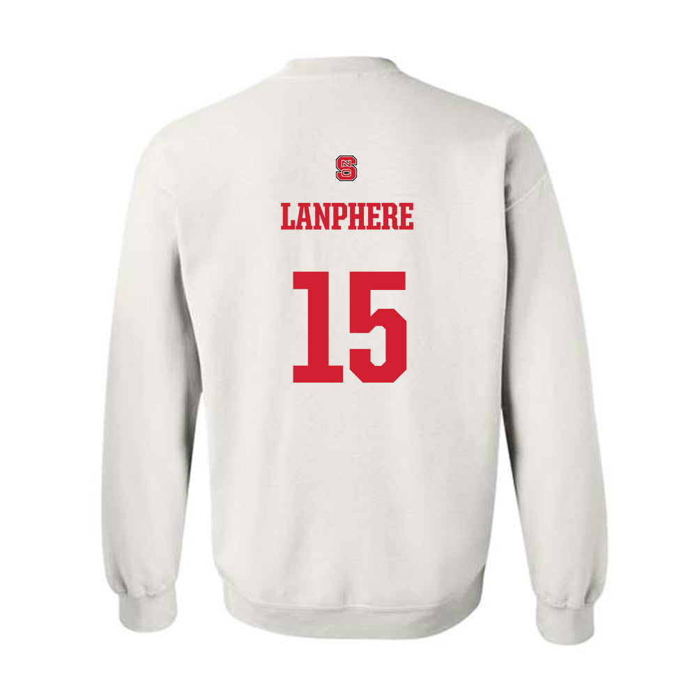 NC State - NCAA Baseball : Drew Lanphere - Generic Shersey Crewneck Sweatshirt-1