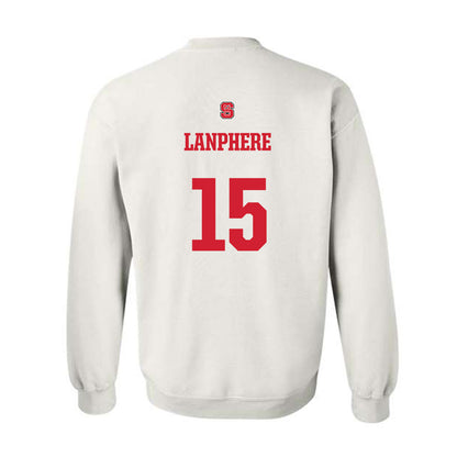 NC State - NCAA Baseball : Drew Lanphere - Generic Shersey Crewneck Sweatshirt-1