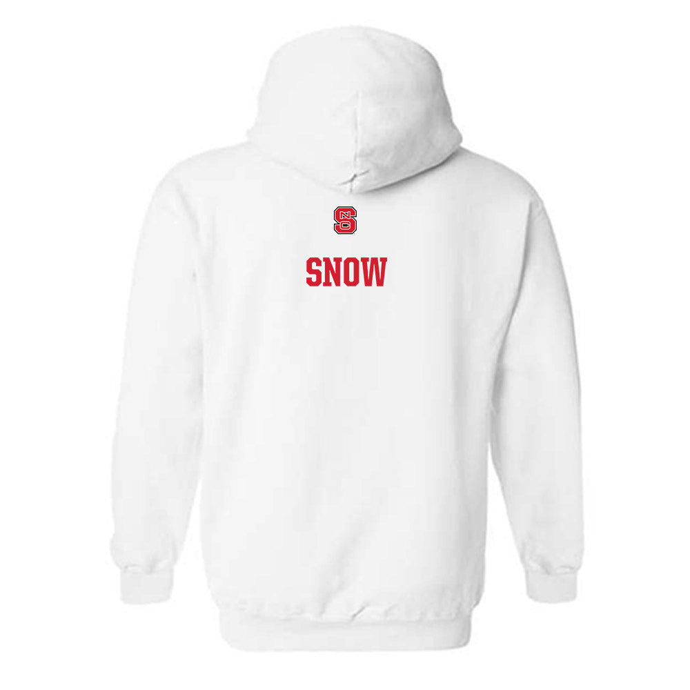 NC State - NCAA Football : Victor Snow - Generic Shersey Hooded Sweatshirt-1
