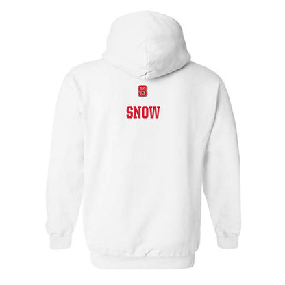 NC State - NCAA Football : Victor Snow - Generic Shersey Hooded Sweatshirt-1