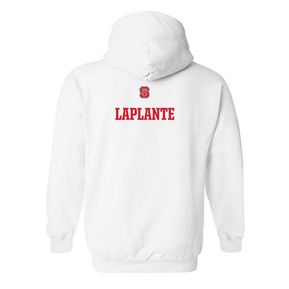 NC State - NCAA Wrestling : Griffin Laplante - Generic Shersey Hooded Sweatshirt-1