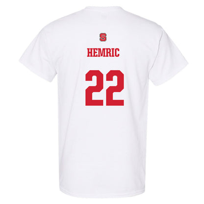 NC State - NCAA Baseball : Luke Hemric - Generic Shersey T-Shirt-1