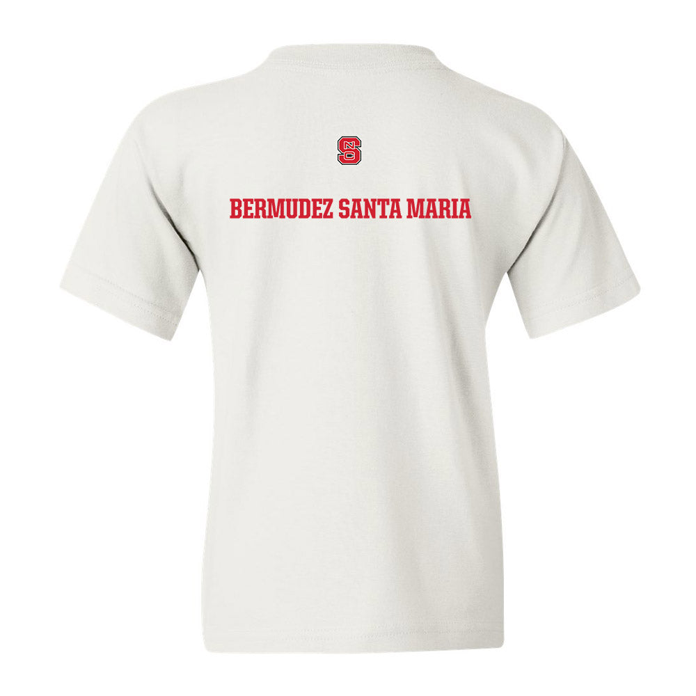 NC State - NCAA Men's Swimming & Diving : Simon Bermudez Santa Maria - Generic Shersey Youth T-Shirt