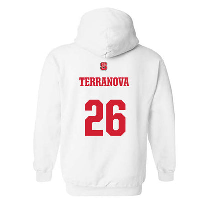 NC State - NCAA Men's Soccer : Samuel Terranova - Generic Shersey Hooded Sweatshirt