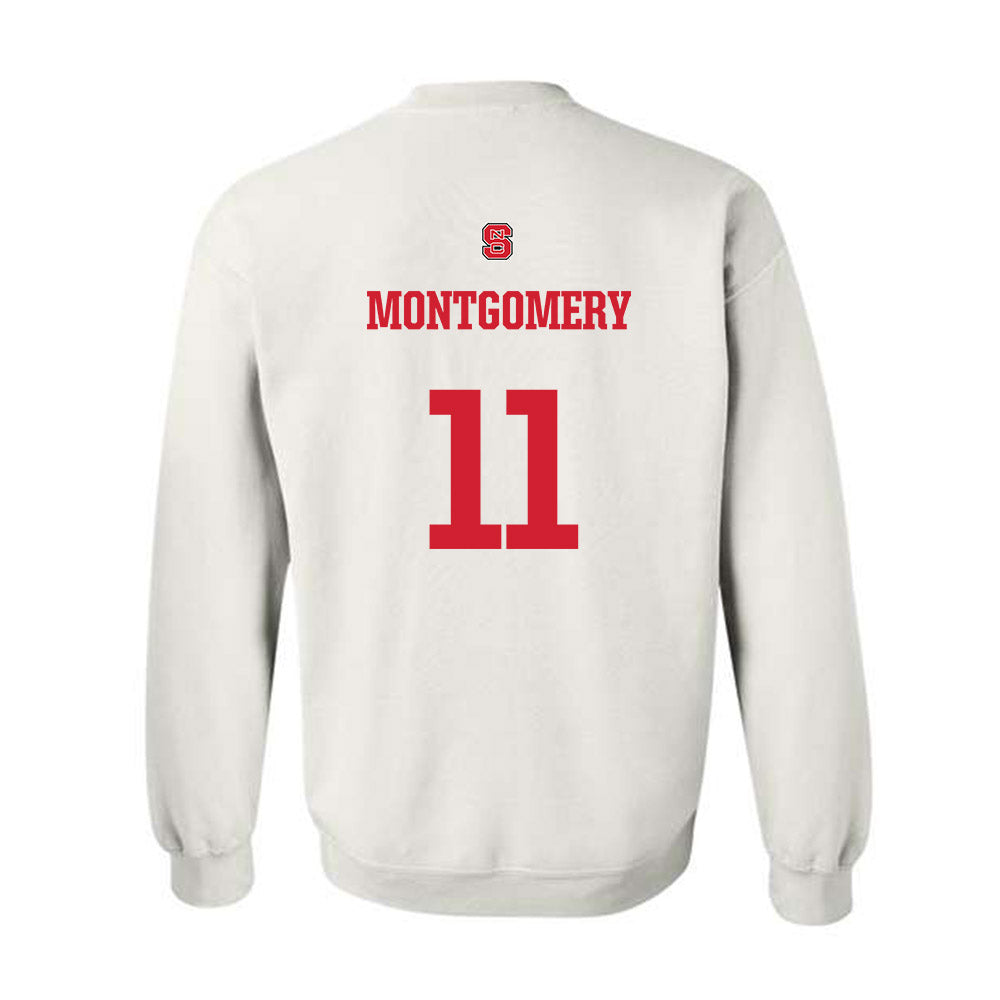 NC State - NCAA Women's Soccer : Carly Montgomery - Generic Shersey Crewneck Sweatshirt-1