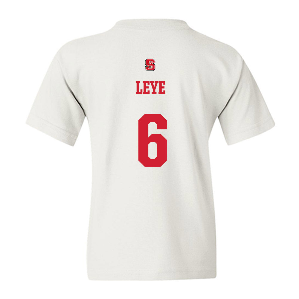 NC State - NCAA Women's Basketball : Ndeye Leye - Generic Shersey Youth T-Shirt-1