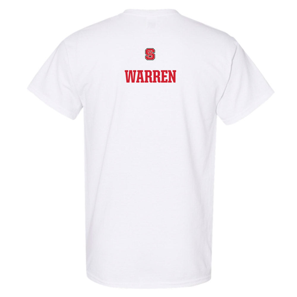 NC State - NCAA Football : Tyran Warren - Generic Shersey T-Shirt-1