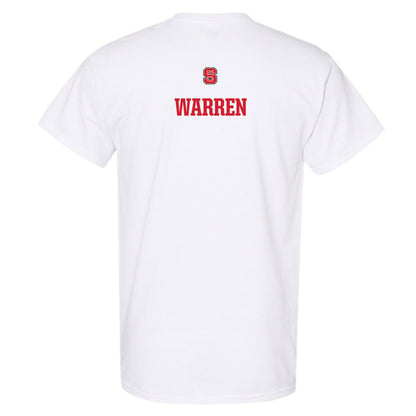 NC State - NCAA Football : Tyran Warren - Generic Shersey T-Shirt-1